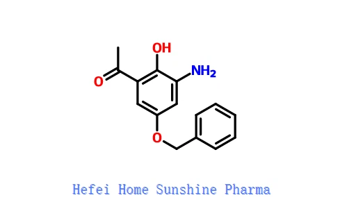 1-(3-aMino-5-(bensüüloksü)-2-hüdroksüfenüül)etanoon CAS 861841-90-9