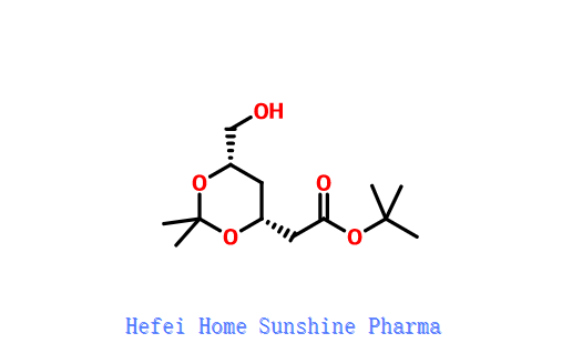 (4R-Cis)-6-hüdroksümetüül-2,2-dimetüül-1,3-dioksaan-4-äädikhape 1,1-dimetüületüülester CAS 124655-09-0