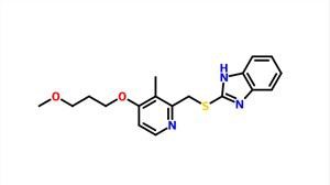 2-{[4- (3-metoksüpropoksü) -3-metüülpüridiin-2-üül] metüültio} -1H-bensimidasool CAS 117977-21-6