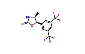 (4S, 5R) -5- [3,5-bis (trifluorometüül) fenüül] -4-metüül-1,3-oksasolidiin-2-oon CAS 875444-08-9
