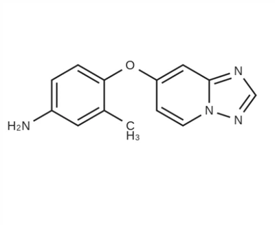 4-([1,2,4]triasolo[1,5-a]püridiin-7-üüloksü)-3-metüülaniliin CAS 937263-71-3