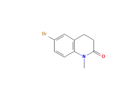 6-bromo-1-metüül-2-okso-1,2,3,4-tetrahüdrokinoliin CAS 1092523-03-9.